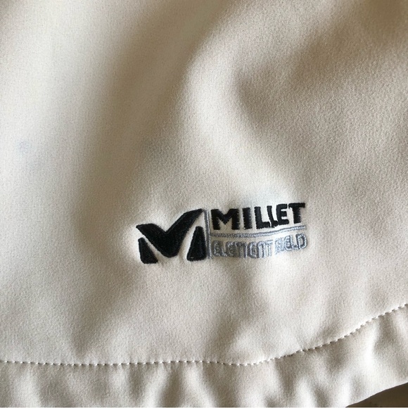 Millet Element Shield Softshell Jacket | cream and grey athletic coat - Picture 2 of 9